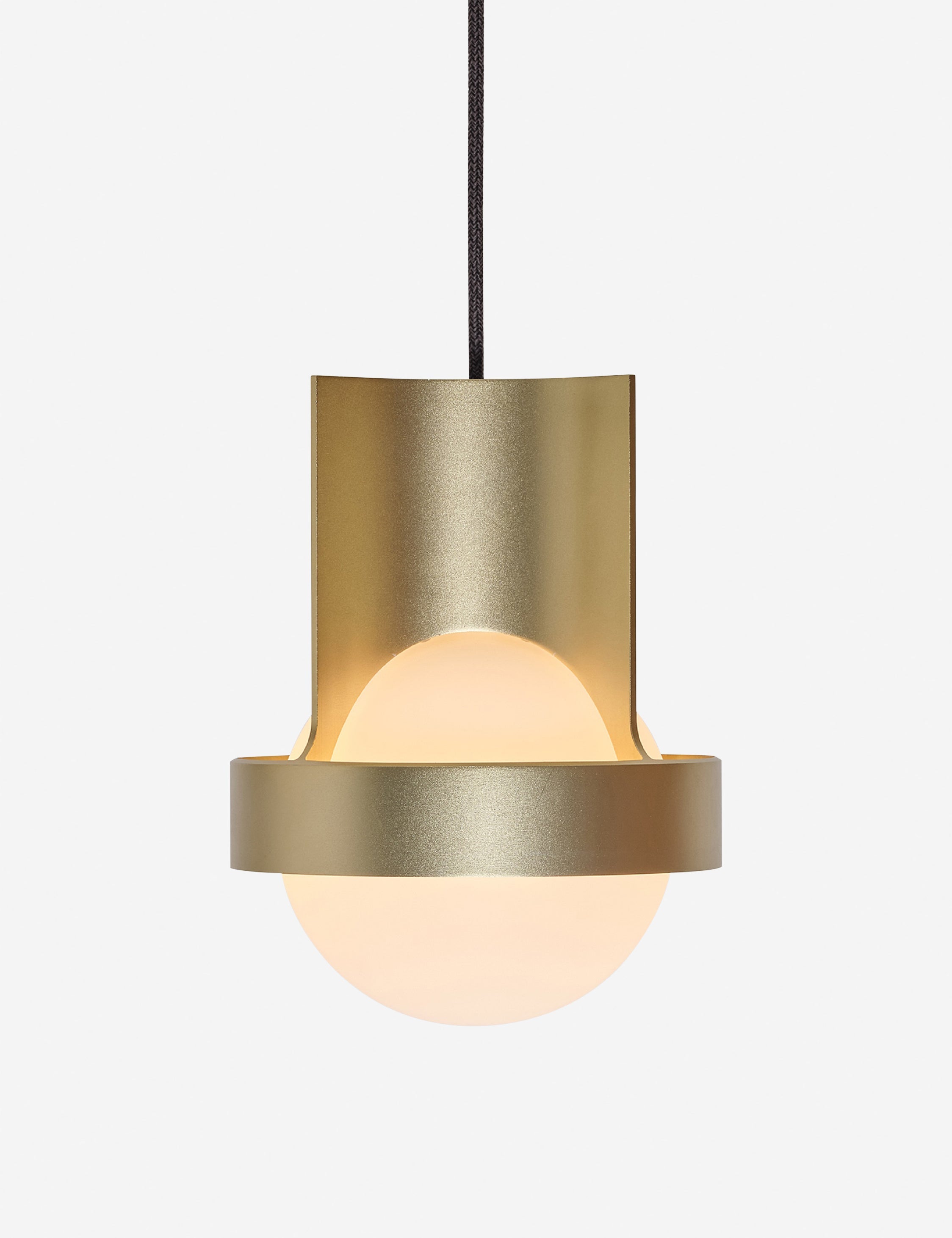 Lulu and Georgia - Loop Pendant Light with Sphere IV by Tala