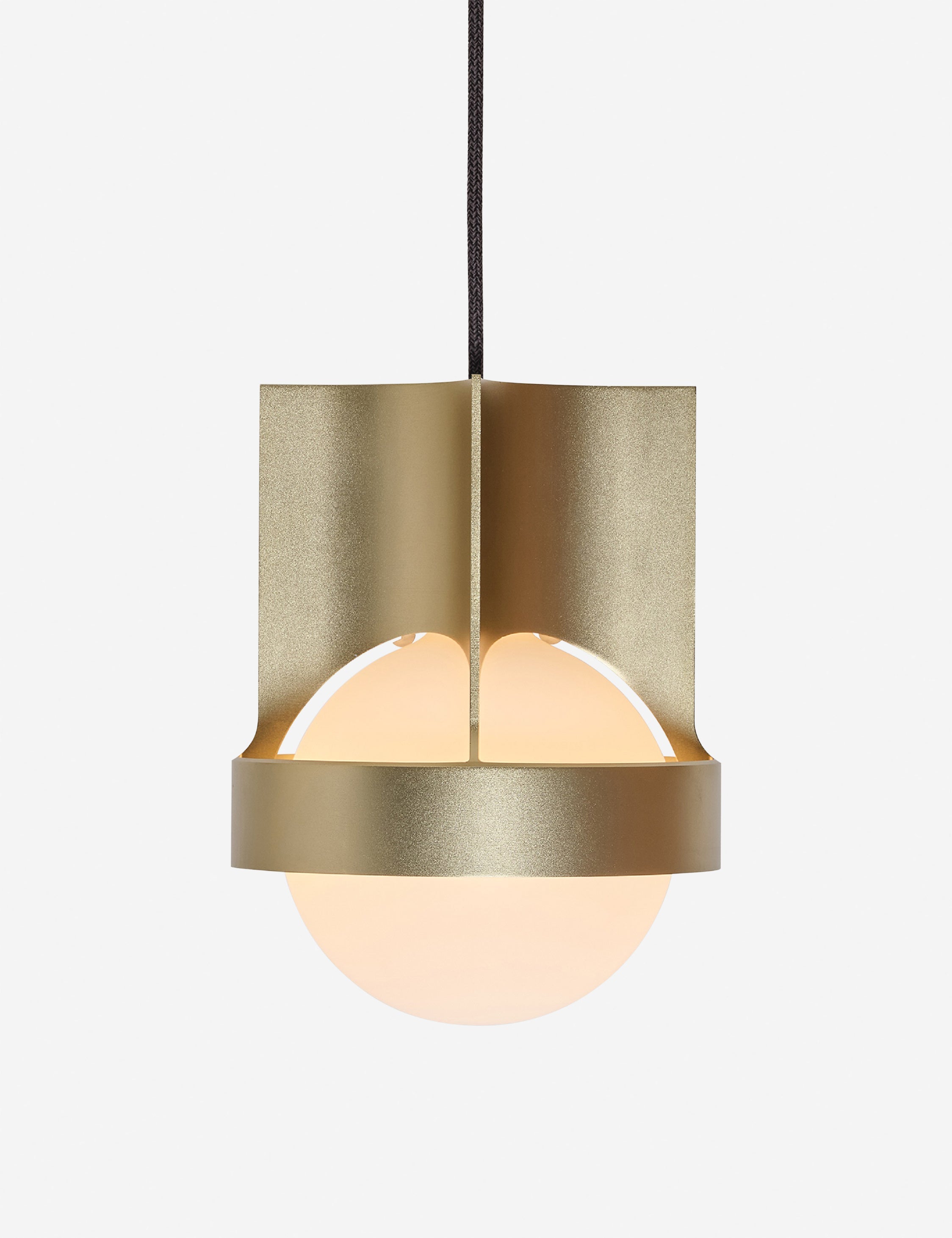 Lulu and Georgia - Loop Pendant Light with Sphere IV by Tala