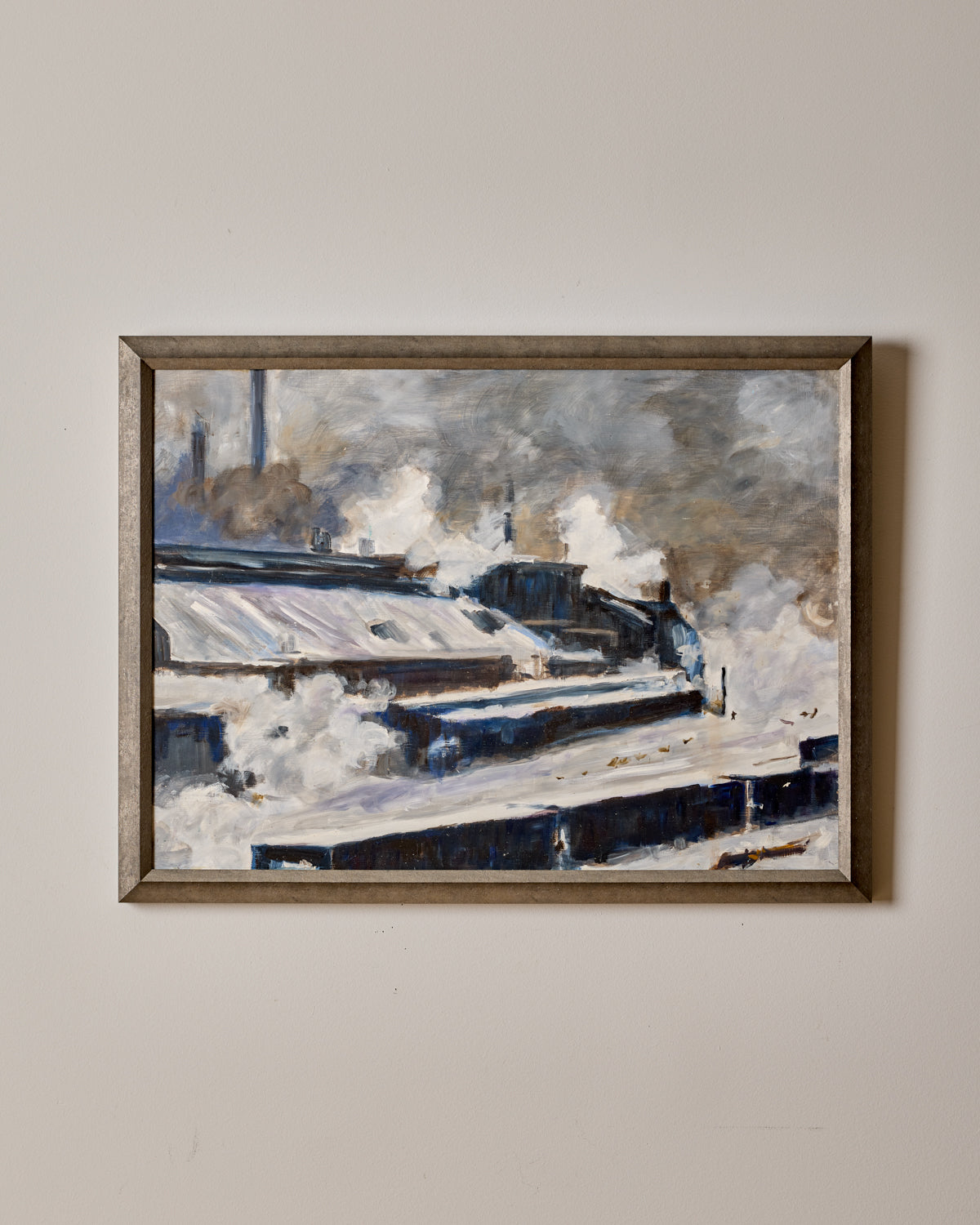 Lostine - Industrial Painting on Panel