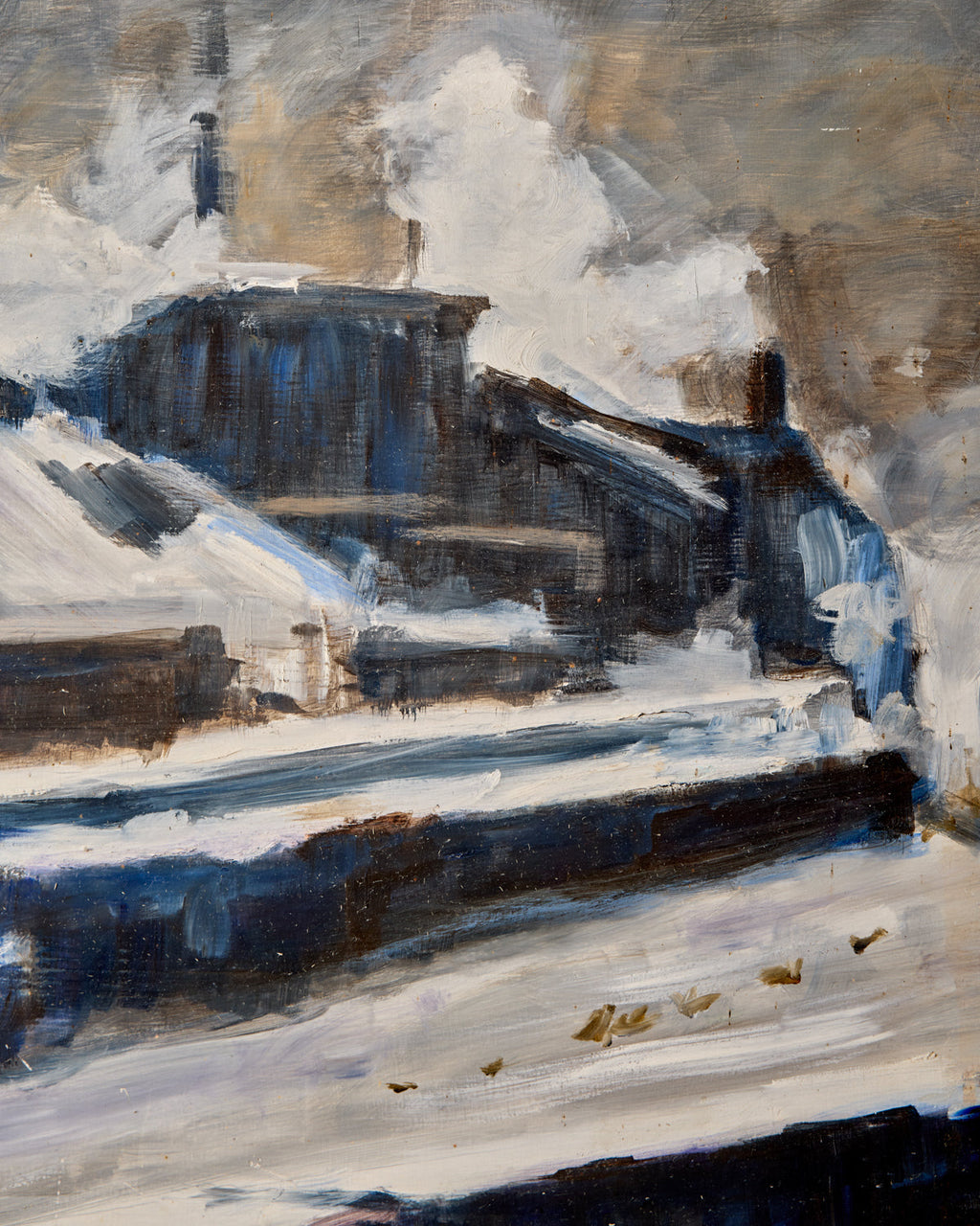 Lostine - Industrial Painting on Panel