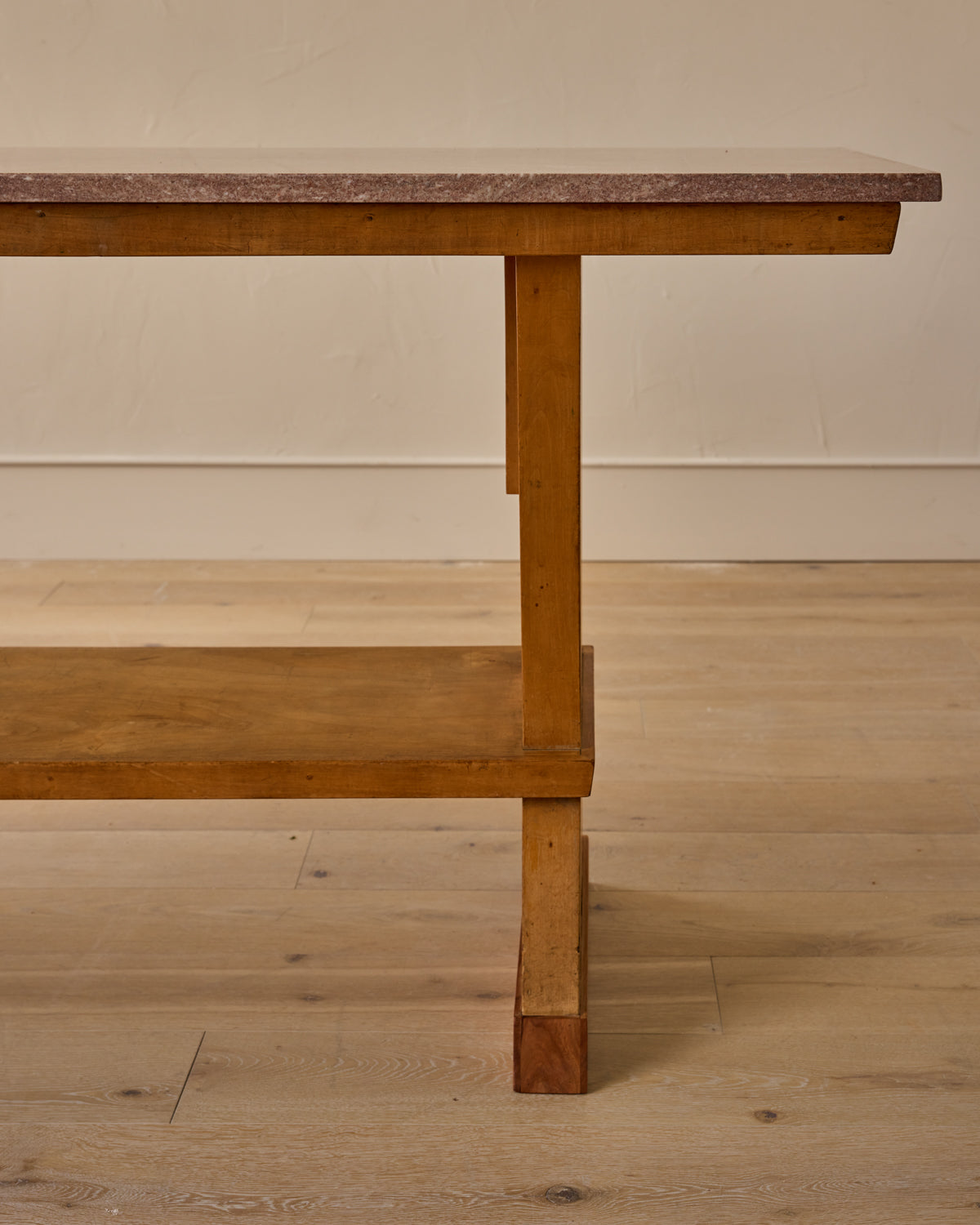 Lostine - Red Marble Console Table
