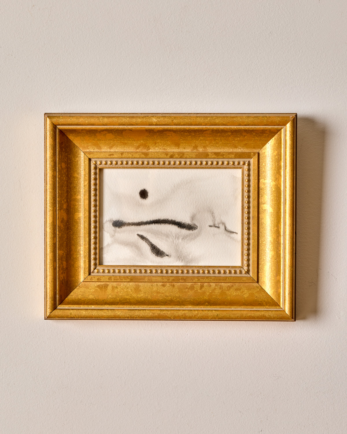 Lostine - Abstract in Gold Frame VIII