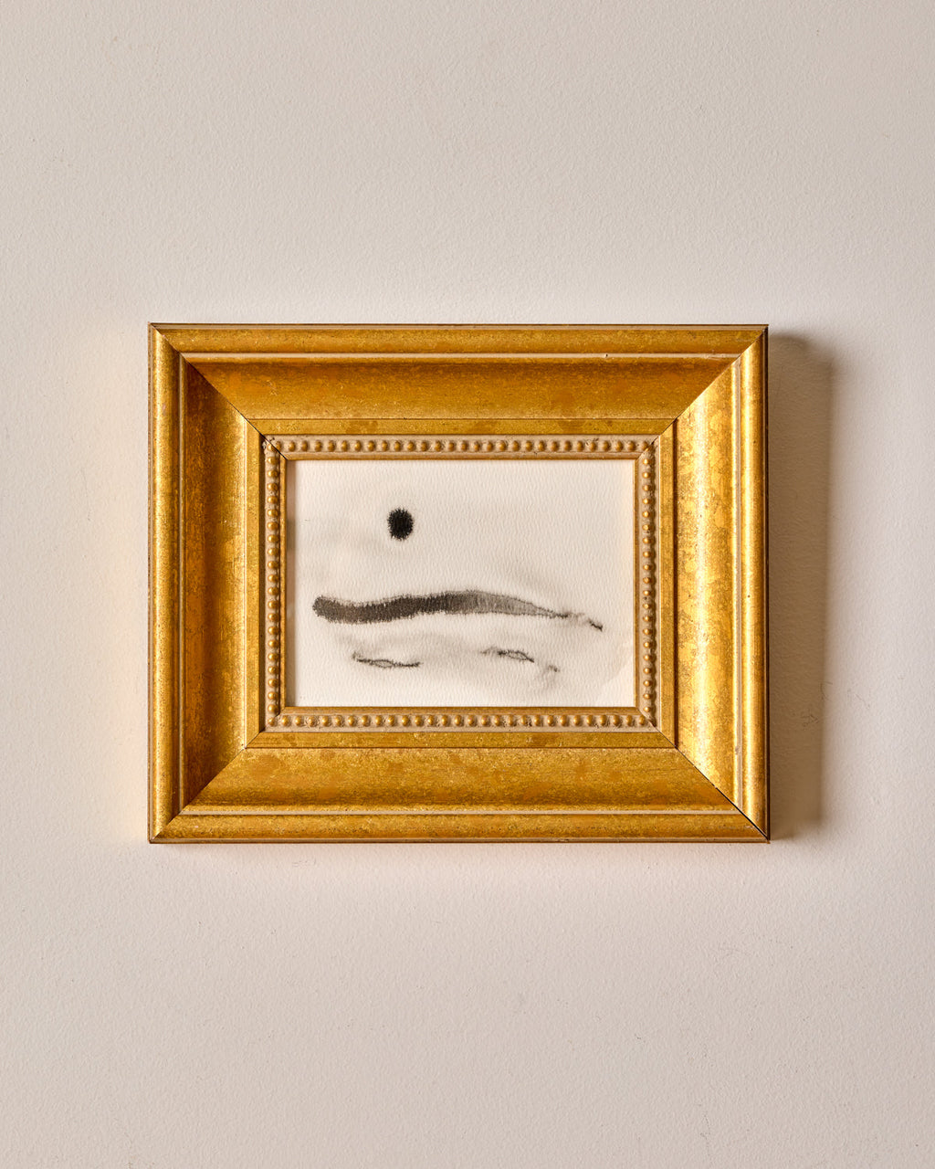 Lostine - Abstract in Gold Frame VII