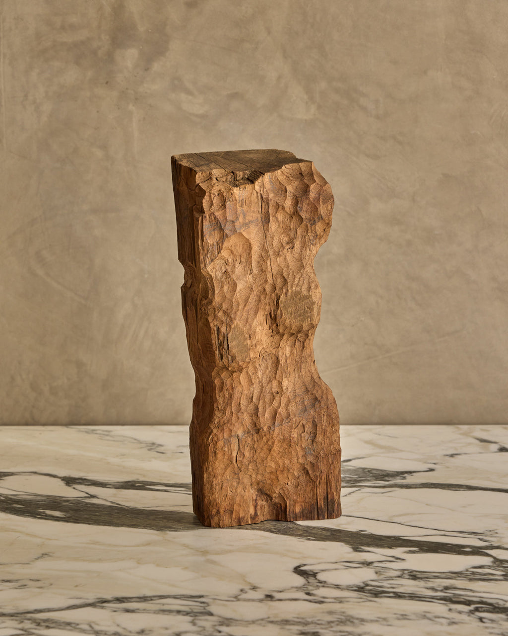 Lostine - Wooden Torso Sculpture