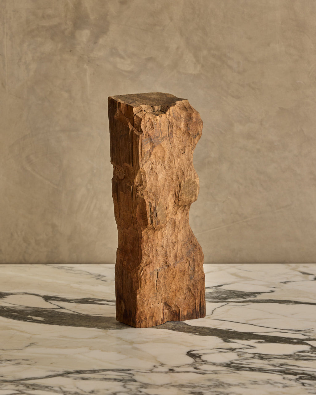 Lostine - Wooden Torso Sculpture
