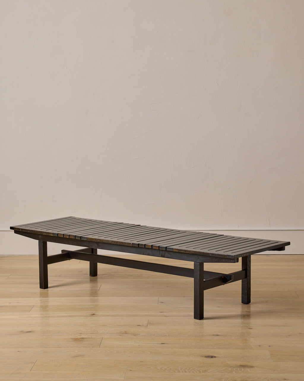 Lostine - Wooden Slat Bench