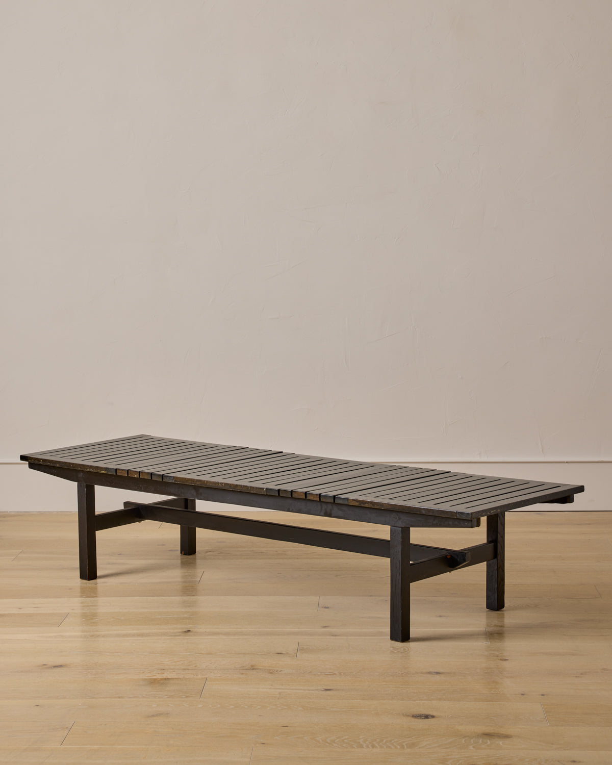 Lostine - Wooden Slat Bench