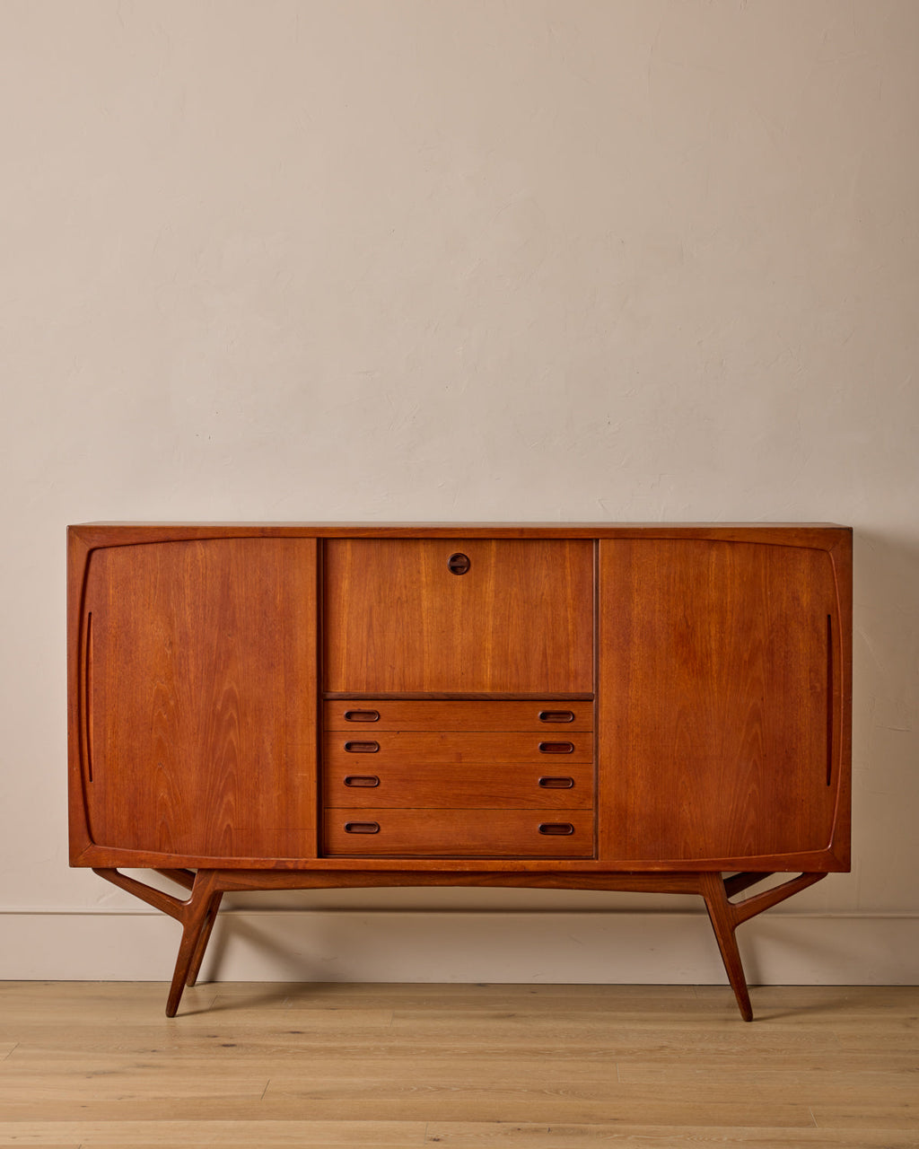 Lostine - 1950s Teak Sideboard by Harry Østergaard for Randers Møbelfabrik