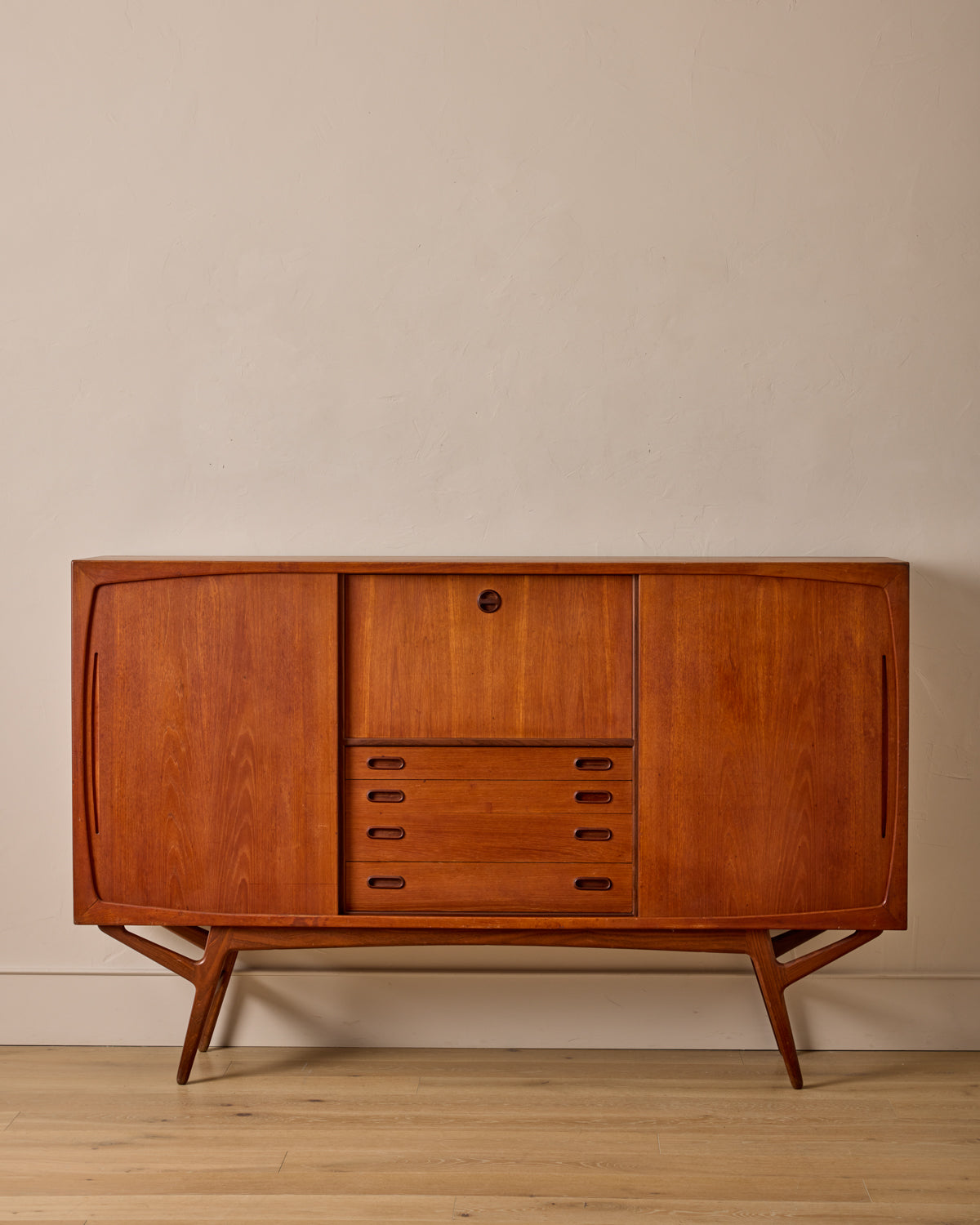 Lostine - 1950s Teak Sideboard by Harry Østergaard for Randers Møbelfabrik