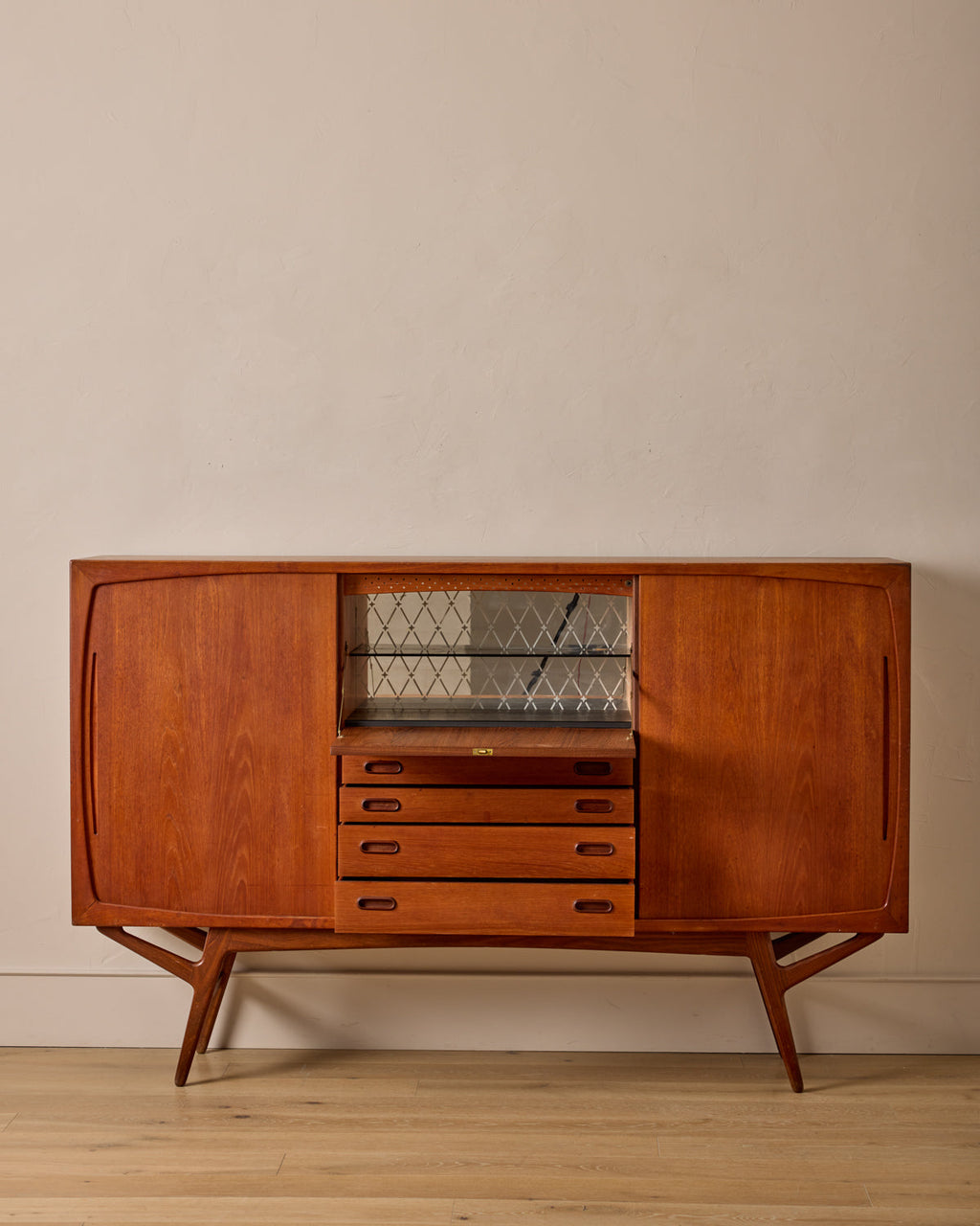 Lostine - 1950s Teak Sideboard by Harry Østergaard for Randers Møbelfabrik