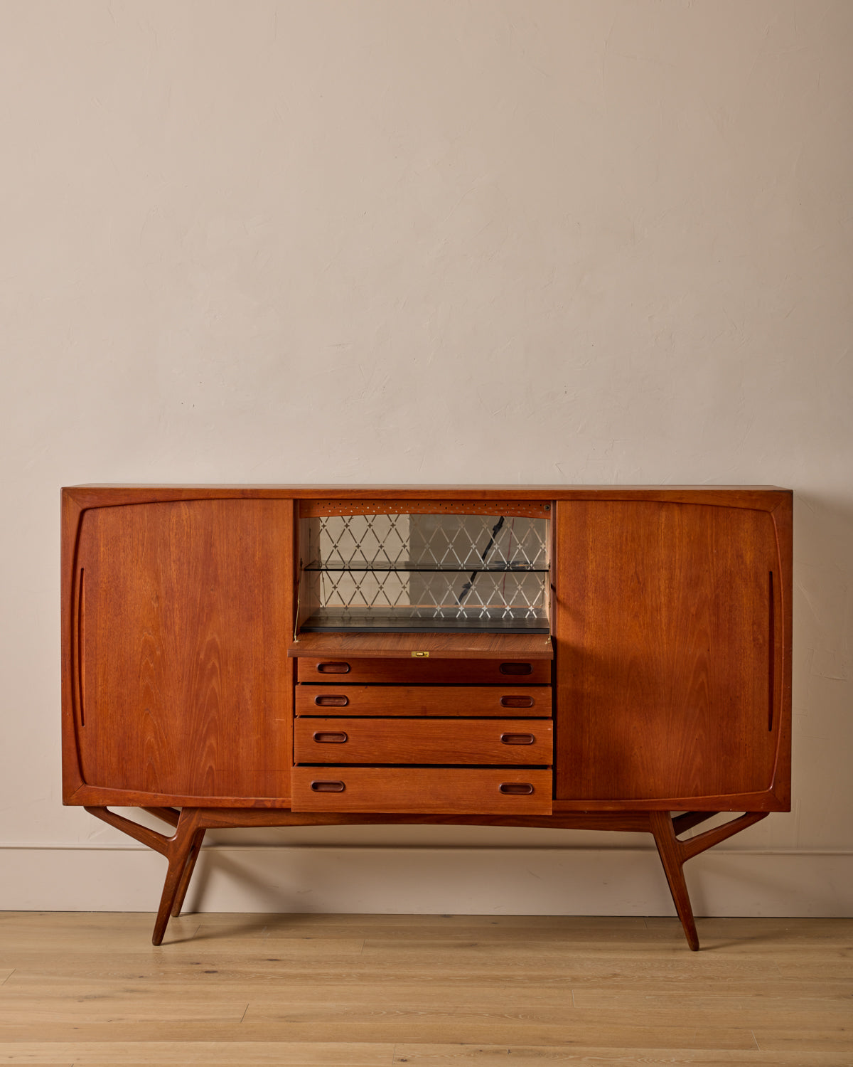 Lostine - 1950s Teak Sideboard by Harry Østergaard for Randers Møbelfabrik