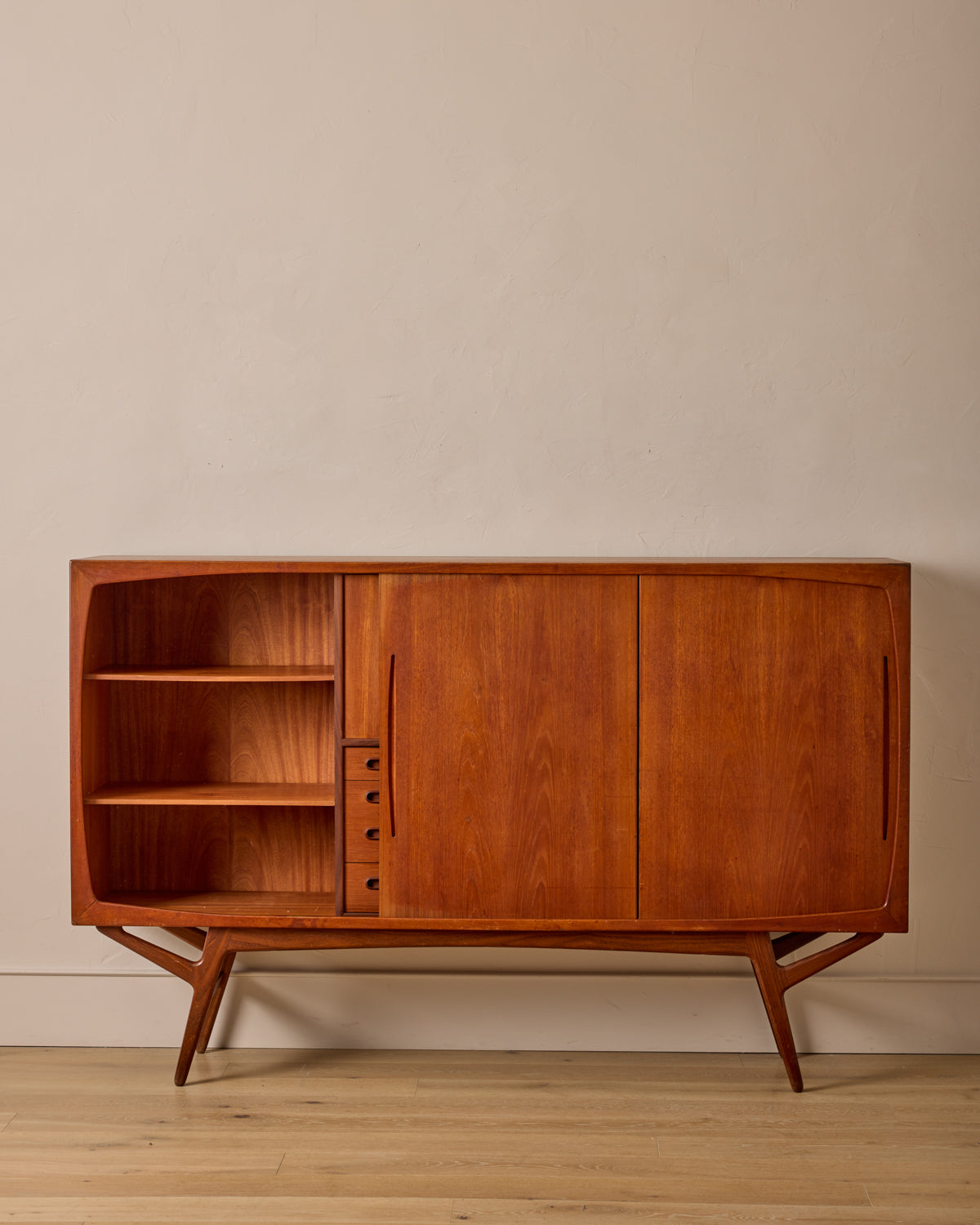 Lostine - 1950s Teak Sideboard by Harry Østergaard for Randers Møbelfabrik