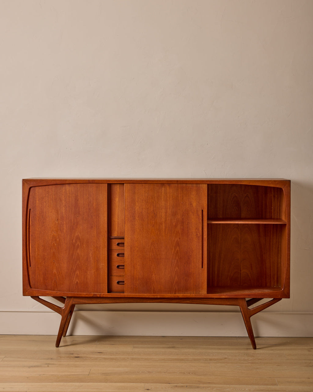 Lostine - 1950s Teak Sideboard by Harry Østergaard for Randers Møbelfabrik