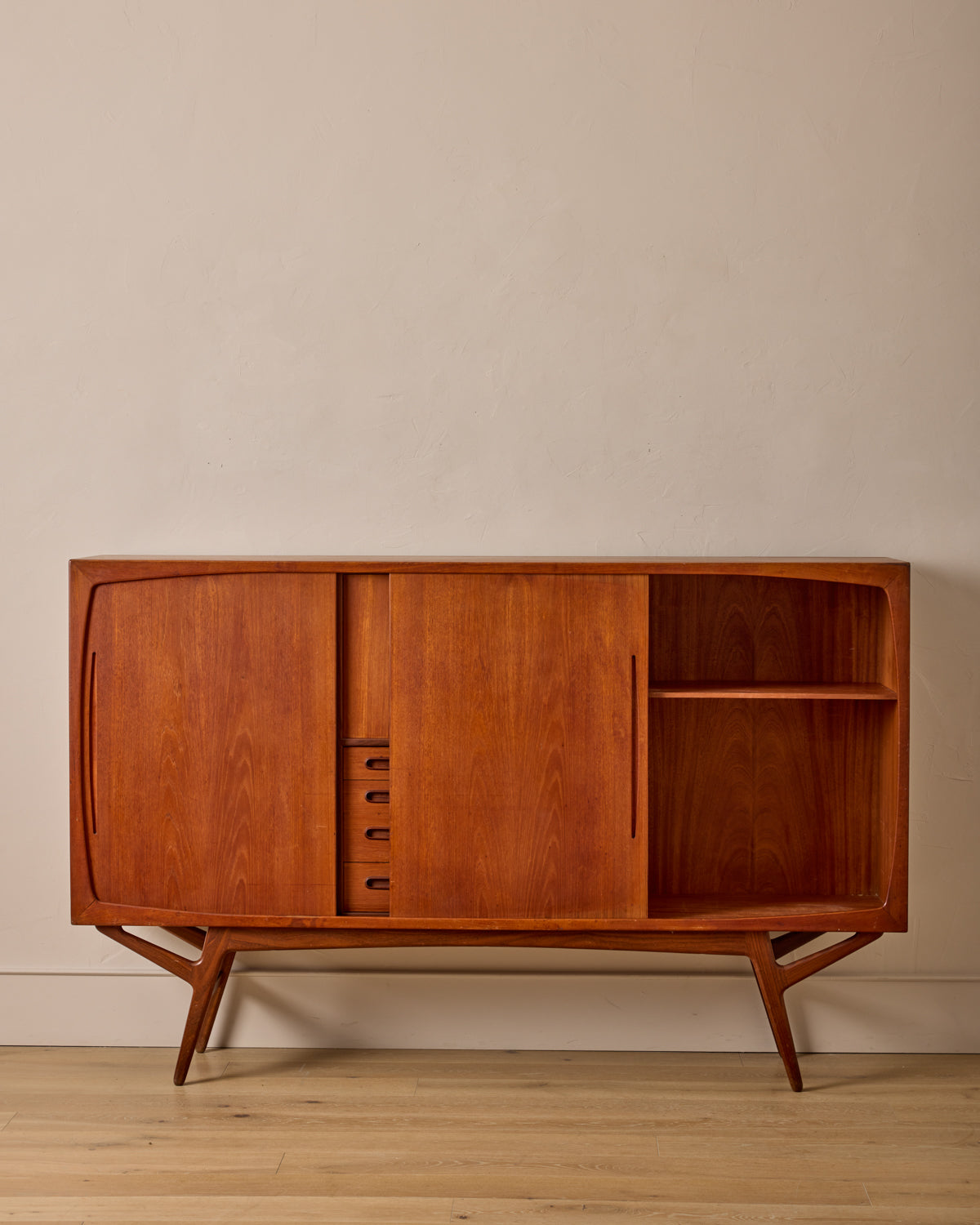 Lostine - 1950s Teak Sideboard by Harry Østergaard for Randers Møbelfabrik