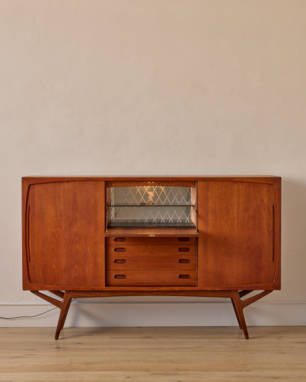 Lostine - 1950s Teak Sideboard by Harry Østergaard for Randers Møbelfabrik