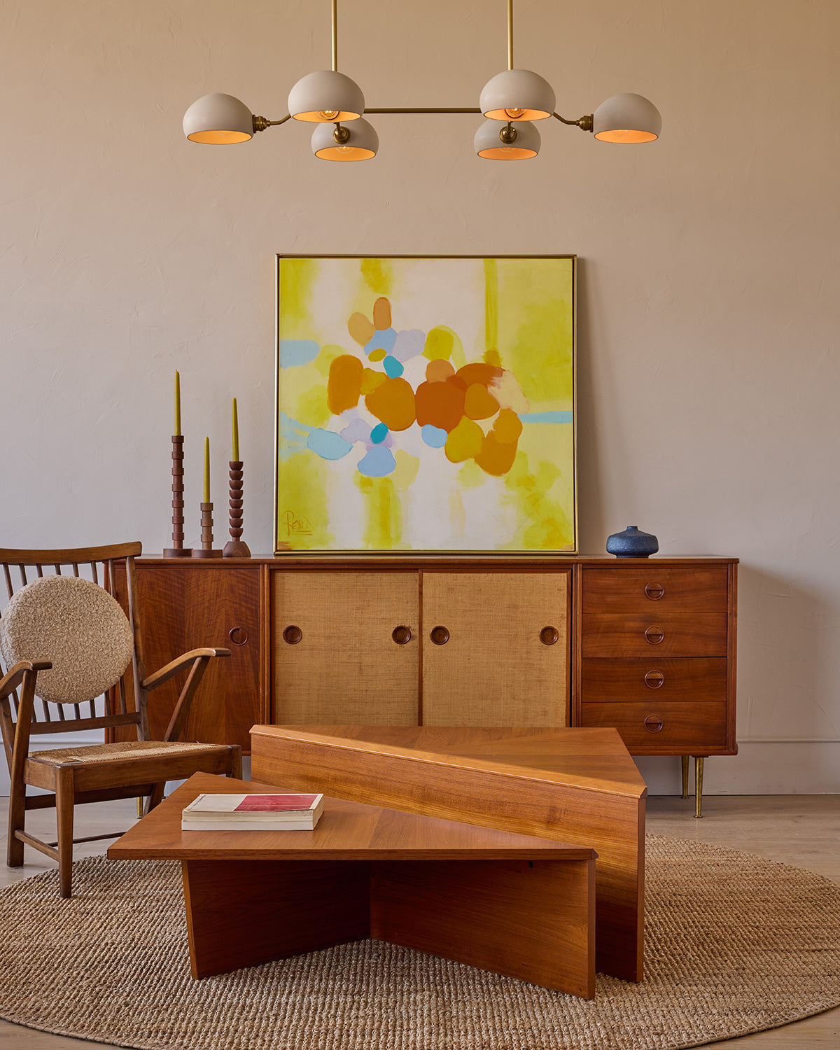 Lostine - Baker Chandelier - Six Arm