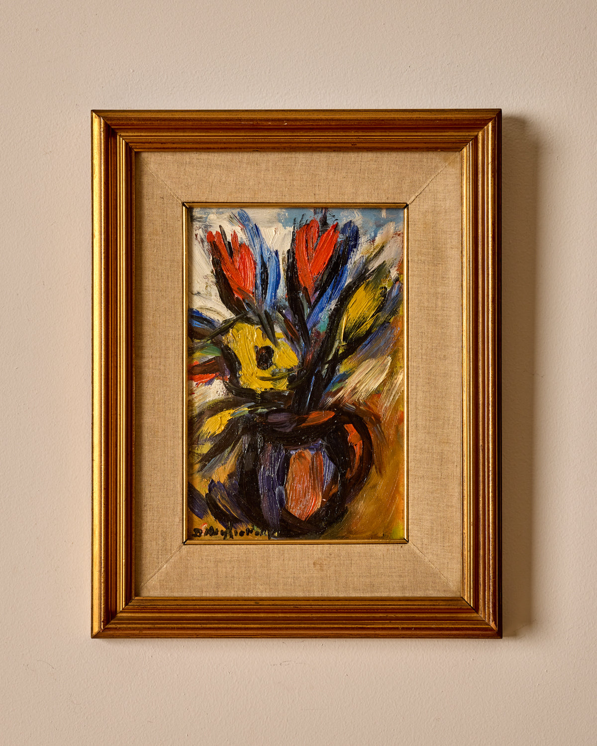 Lostine - Expressionist Floral, 1968