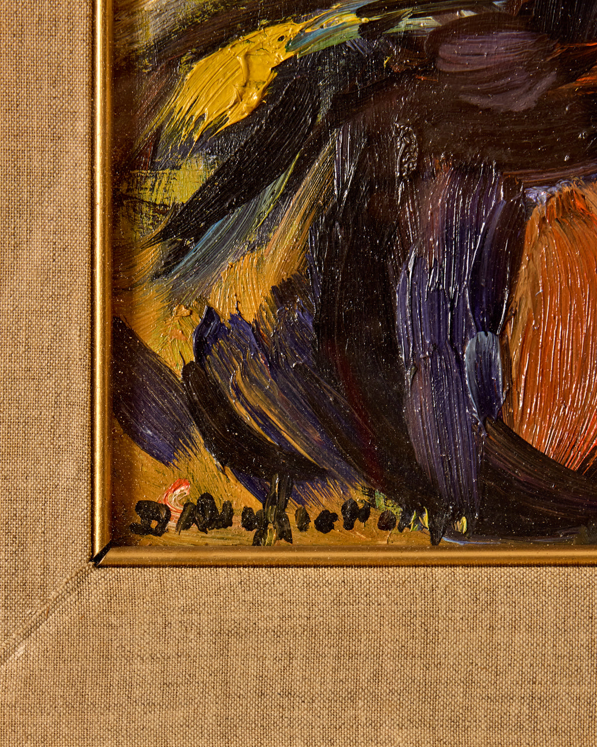 Lostine - Expressionist Floral, 1968