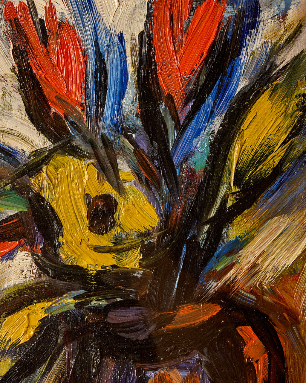 Lostine - Expressionist Floral, 1968