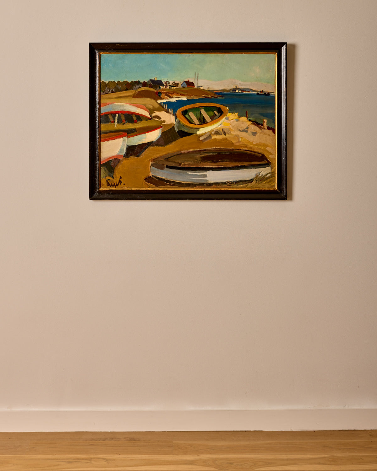 Lostine - Rowboats on Shore