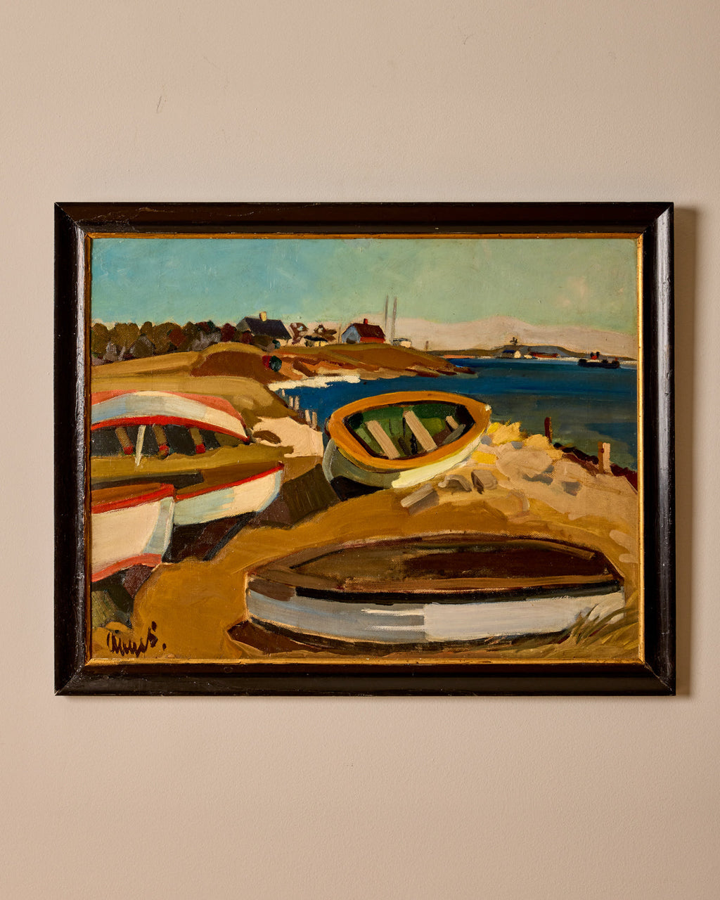 Lostine - Rowboats on Shore