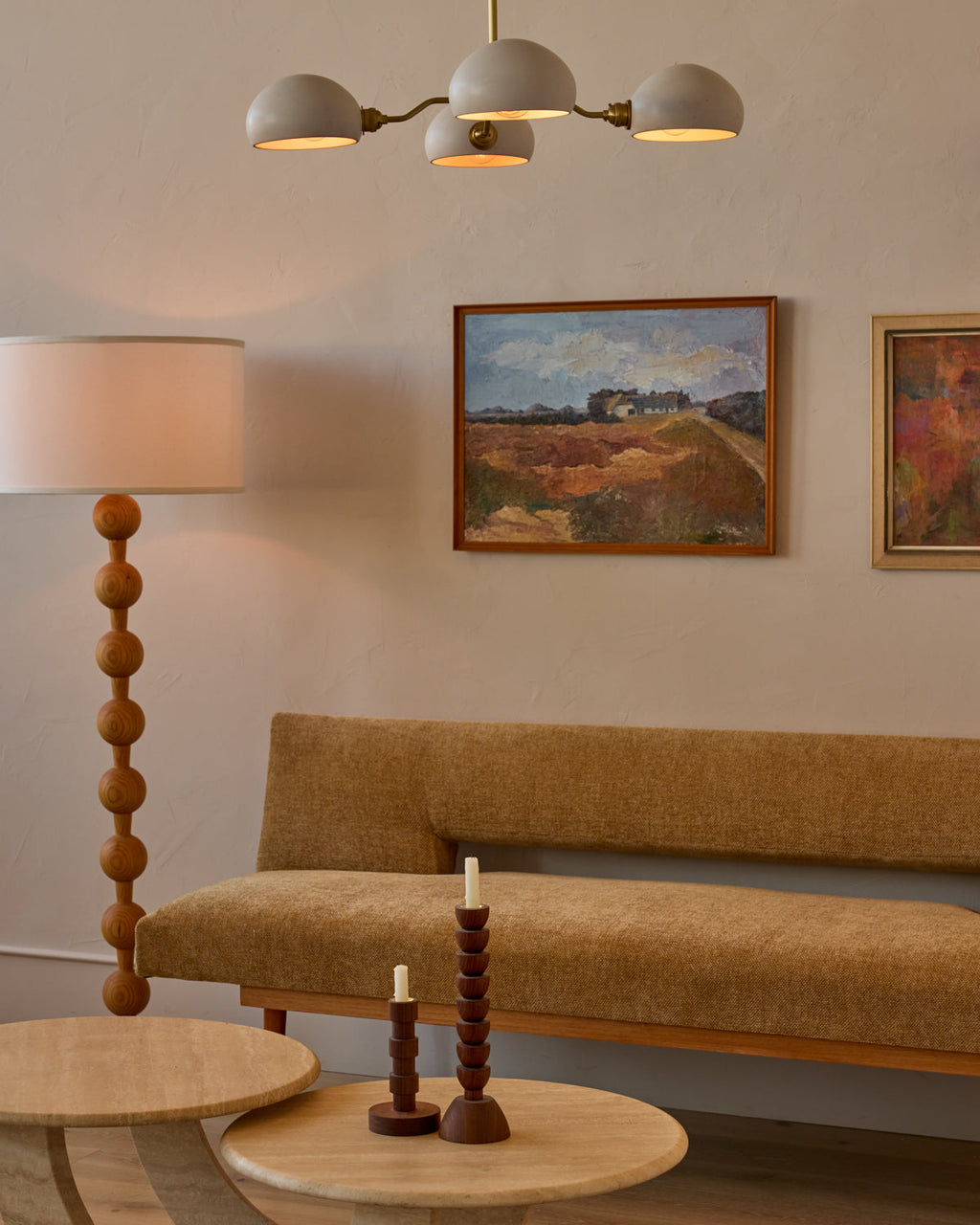 Lostine - Hugo Barbell Floor Lamp