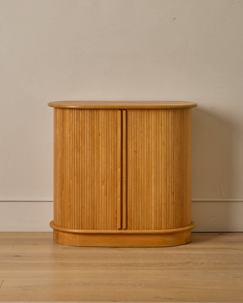Lostine - Maple Cabinet with Tambour Doors