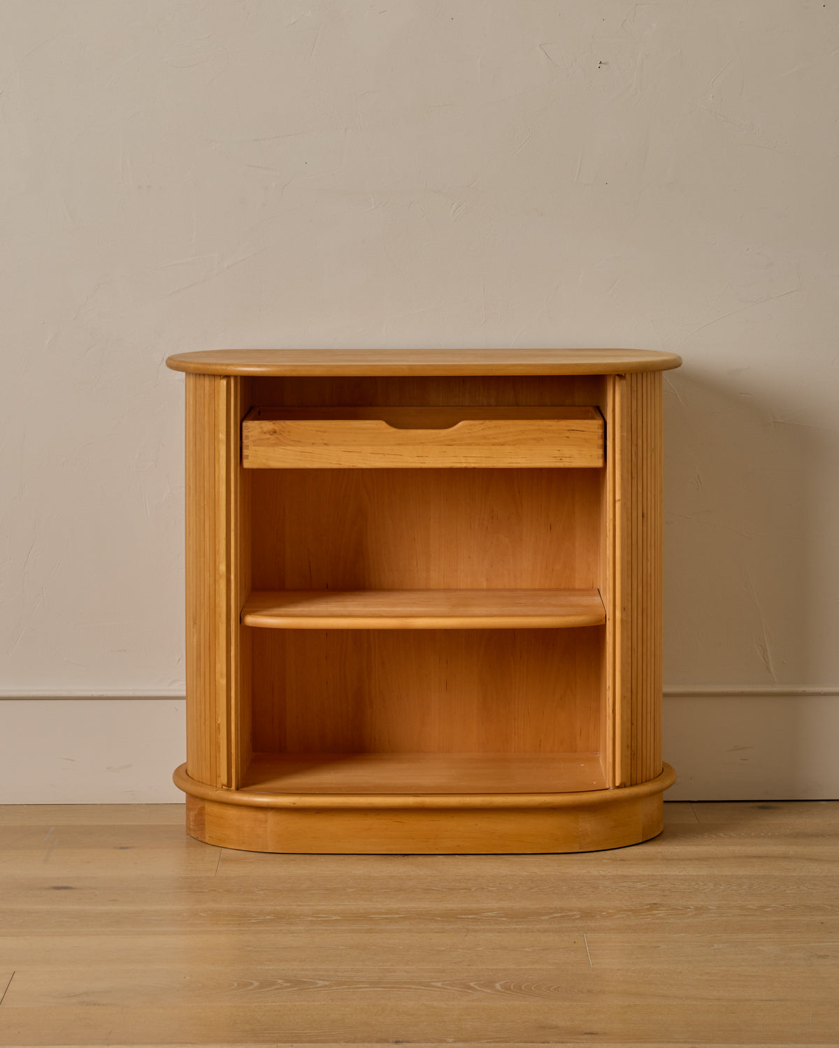 Lostine - Maple Cabinet with Tambour Doors