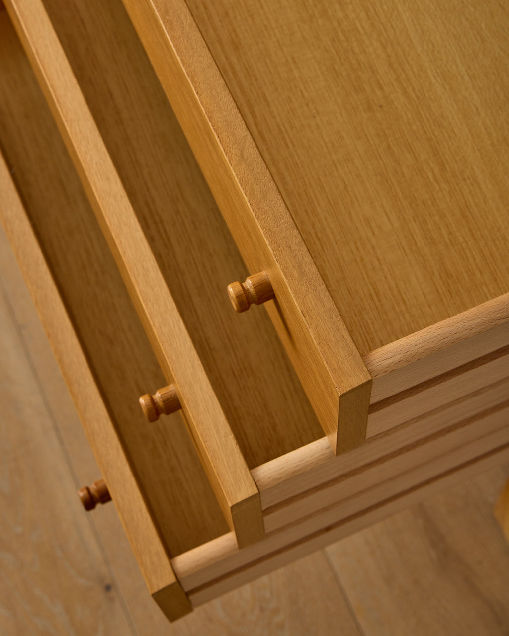 Lostine - Oak Cabinet with Drawers by Rud Thygesen & Johnny Sorensen