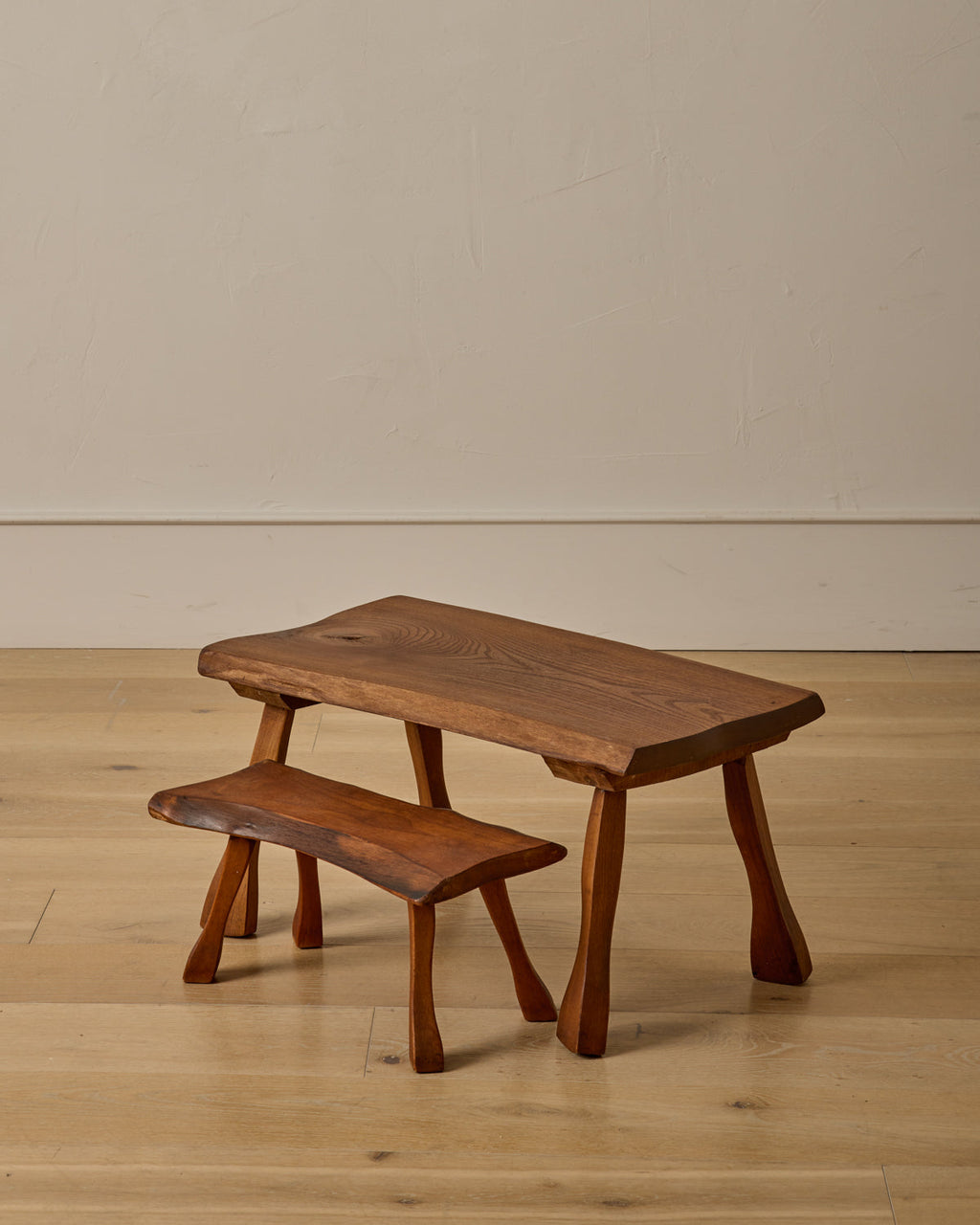 Lostine - Pair of Brutalist Nesting Tables