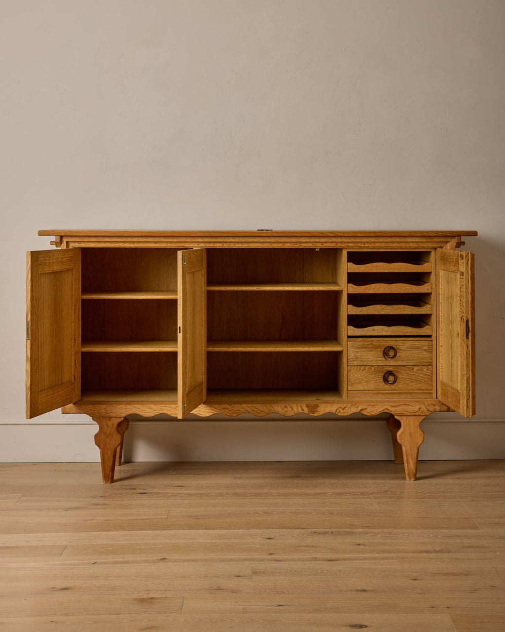 Lostine - 1960s Danish Oak Highboard