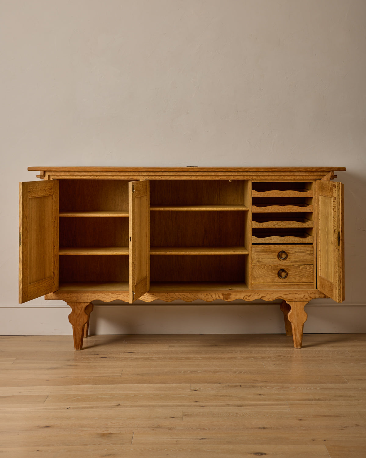 Lostine - 1960s Danish Oak Highboard