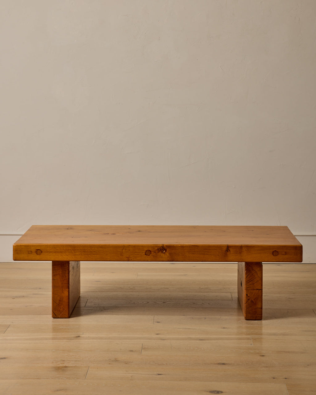 Lostine - Brutalist Oak Coffee Table