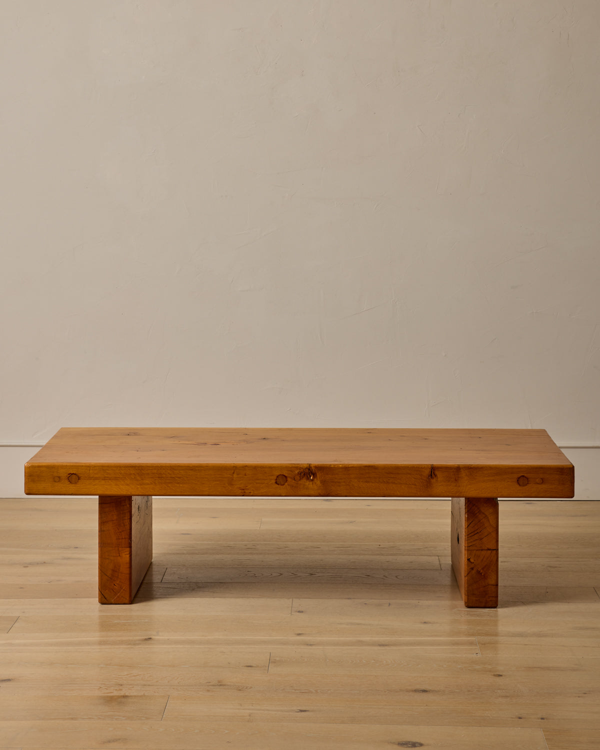 Lostine - Brutalist Oak Coffee Table