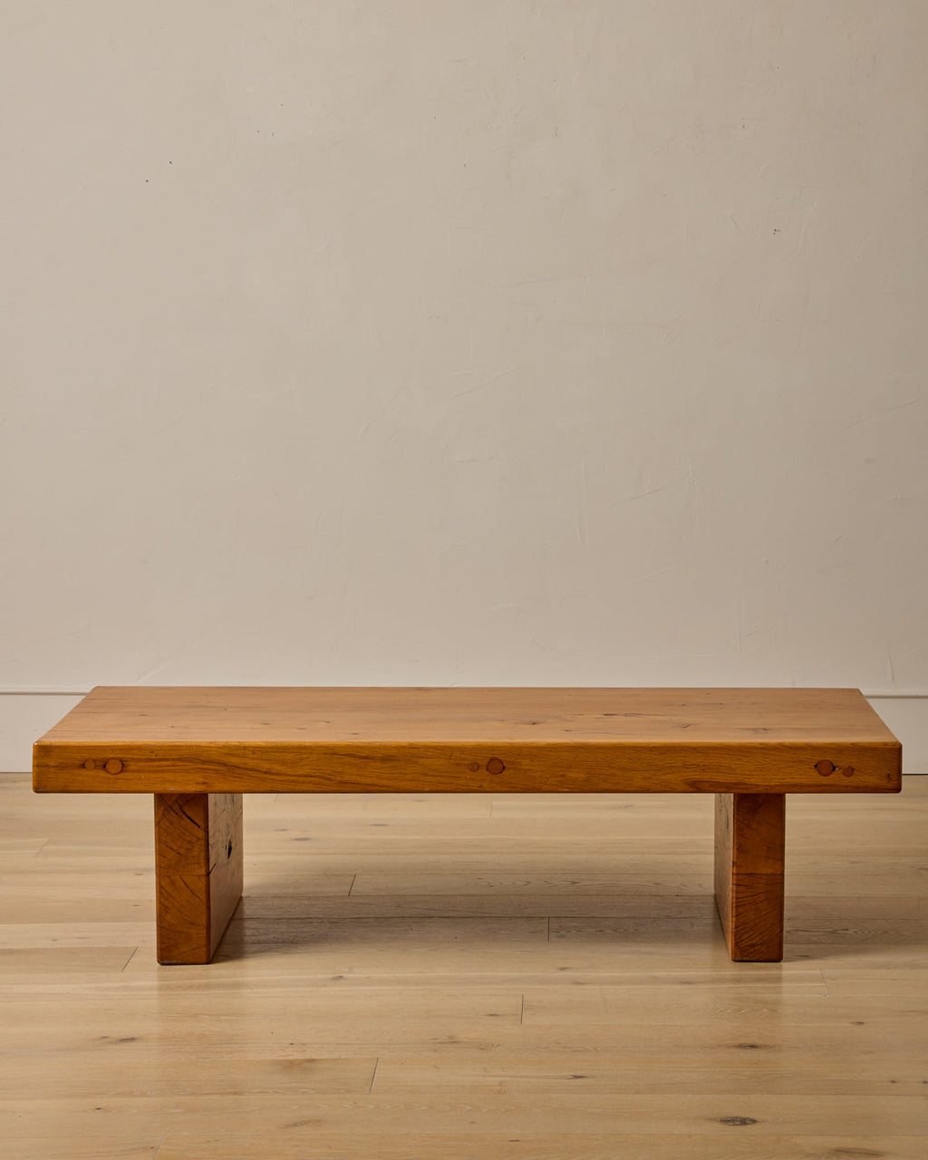 Lostine - Brutalist Oak Coffee Table