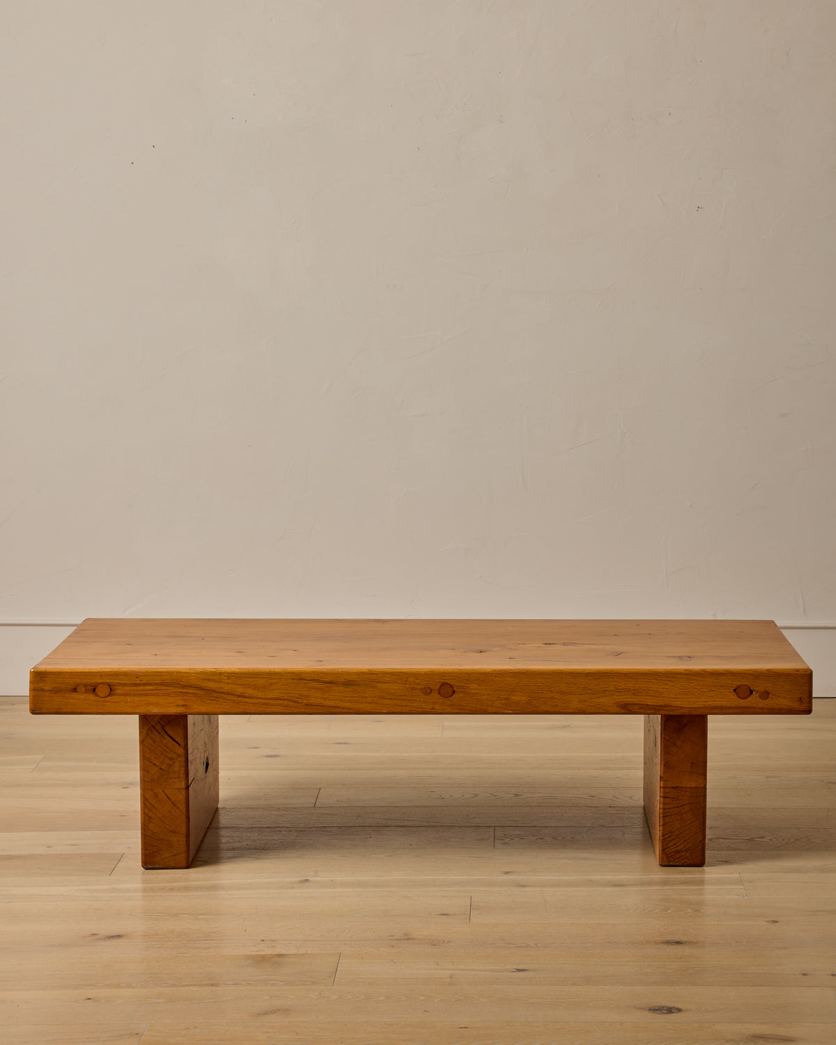 Lostine - Brutalist Oak Coffee Table