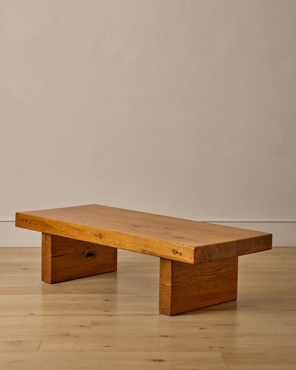 Lostine - Brutalist Oak Coffee Table