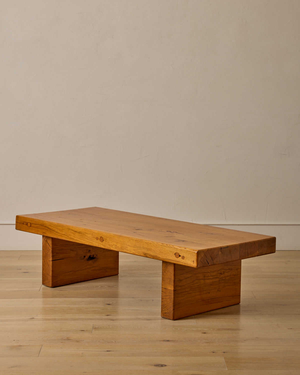 Lostine - Brutalist Oak Coffee Table