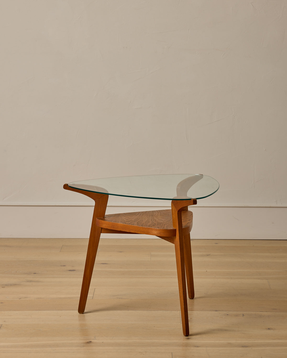 Lostine - 1950s French Glass Top Coffee Table