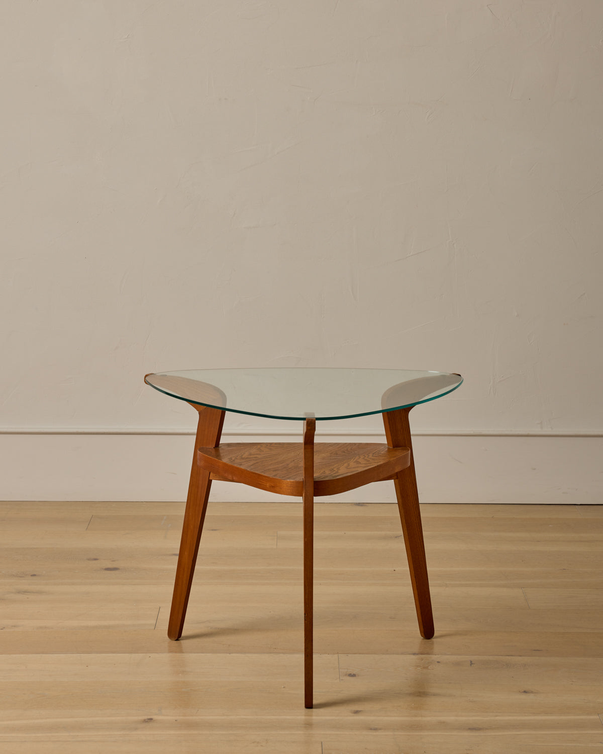 Lostine - 1950s French Glass Top Coffee Table