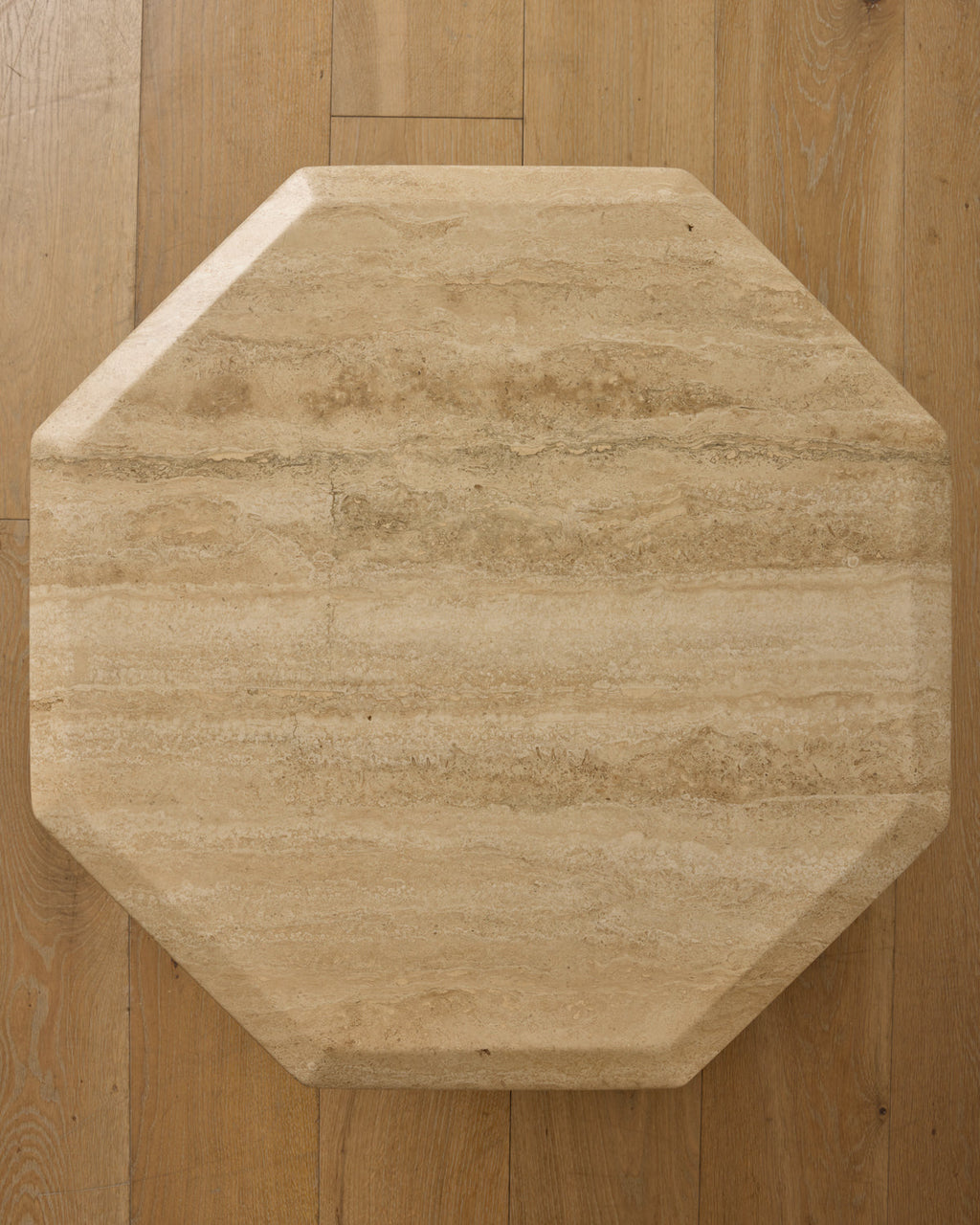 Lostine - Travertine Nesting Tables - Set of 3