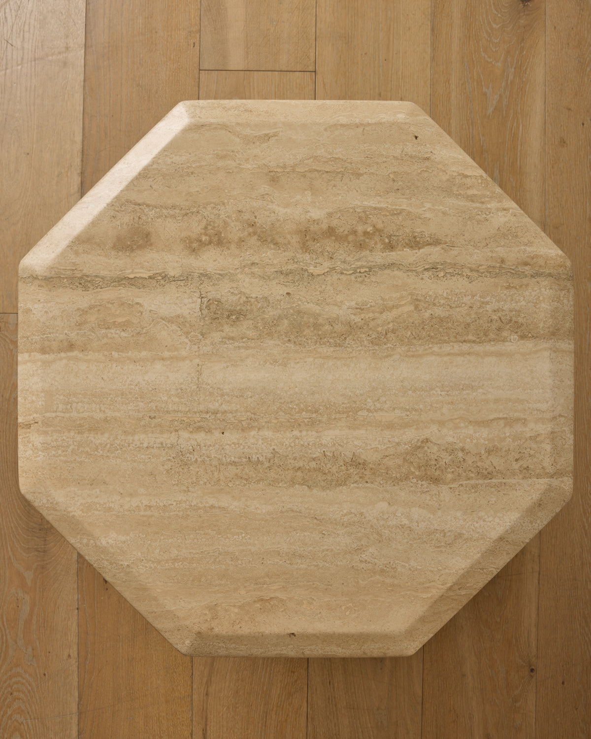 Lostine - Travertine Nesting Tables - Set of 3