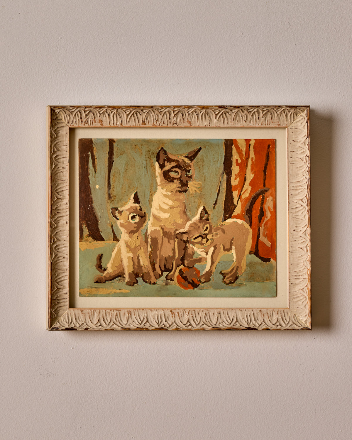 Lostine - Siamese Kittens with Ball II