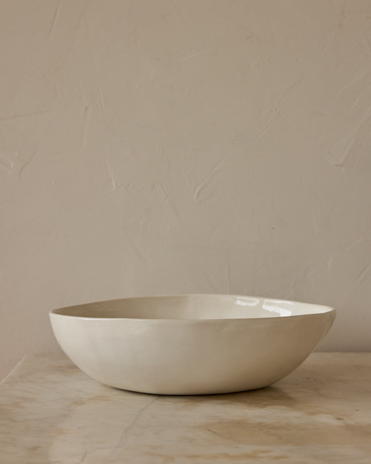 Lostine - Organic Ceramic Nesting Bowls - Salt