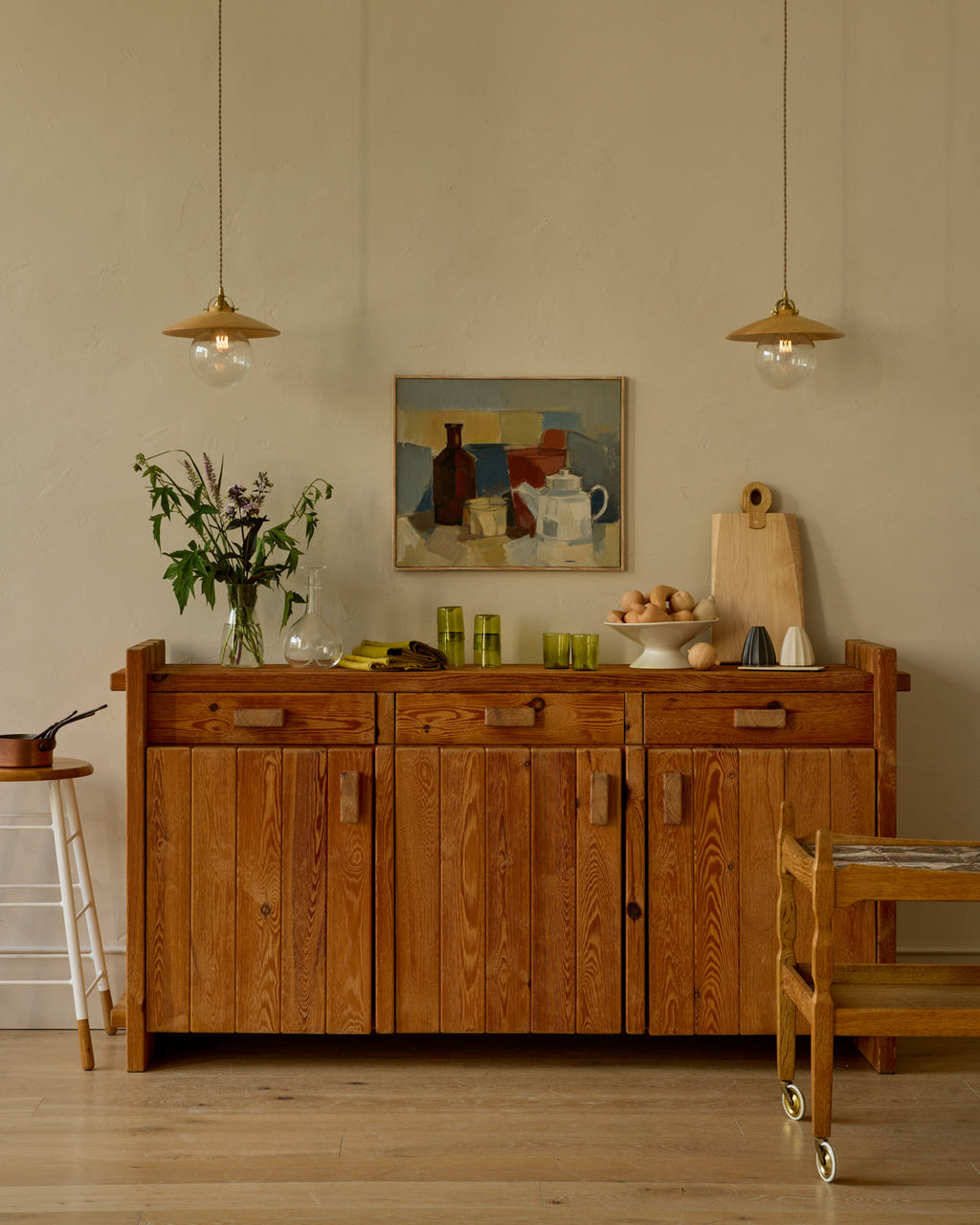 Lostine - Solid Pine Sideboard by Hans Jørgen Frydendal
