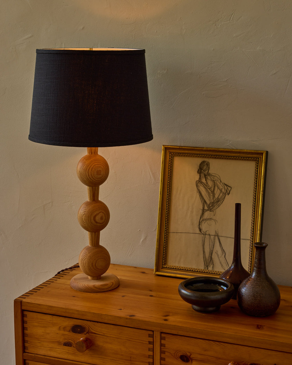 Lostine - Mixed Brown Studio Vase