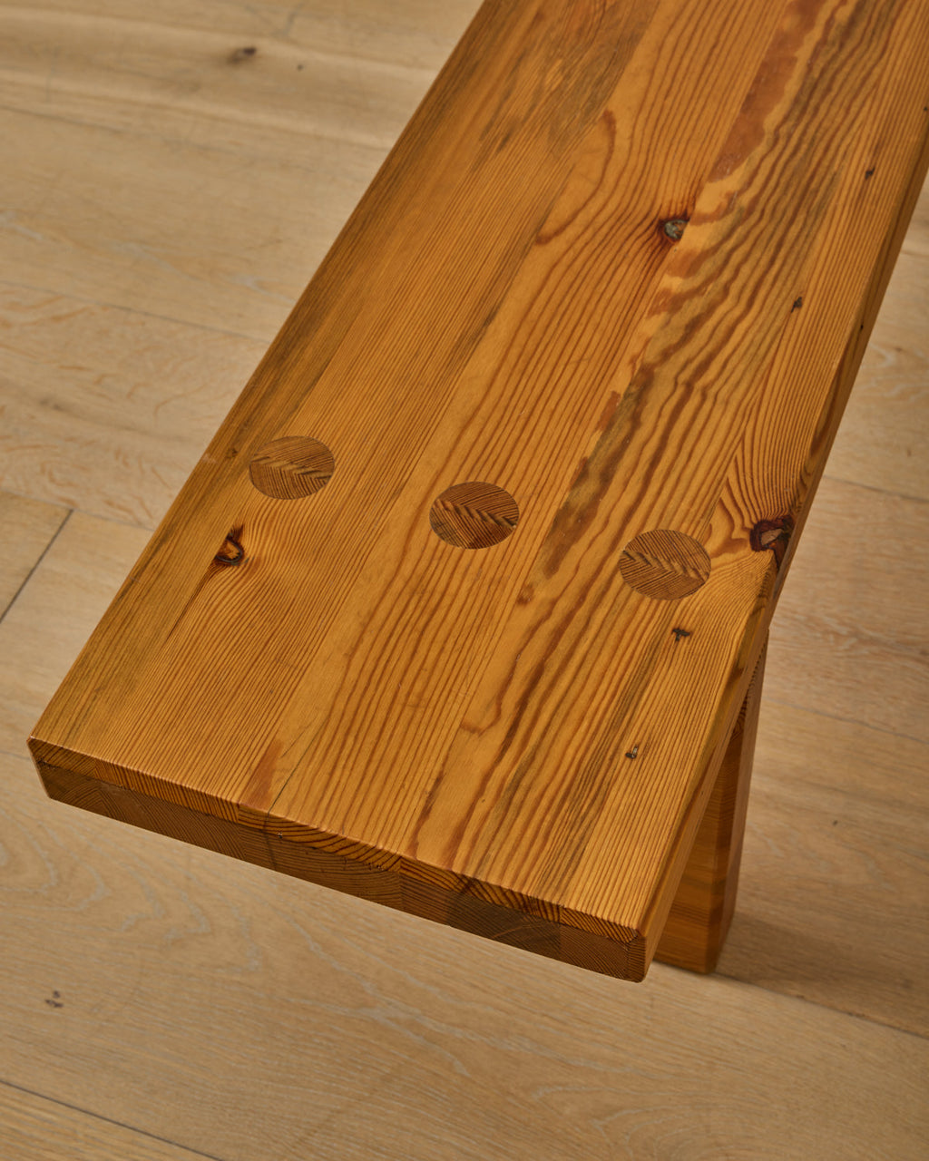 Lostine - Pine Bench by Sven Larsson