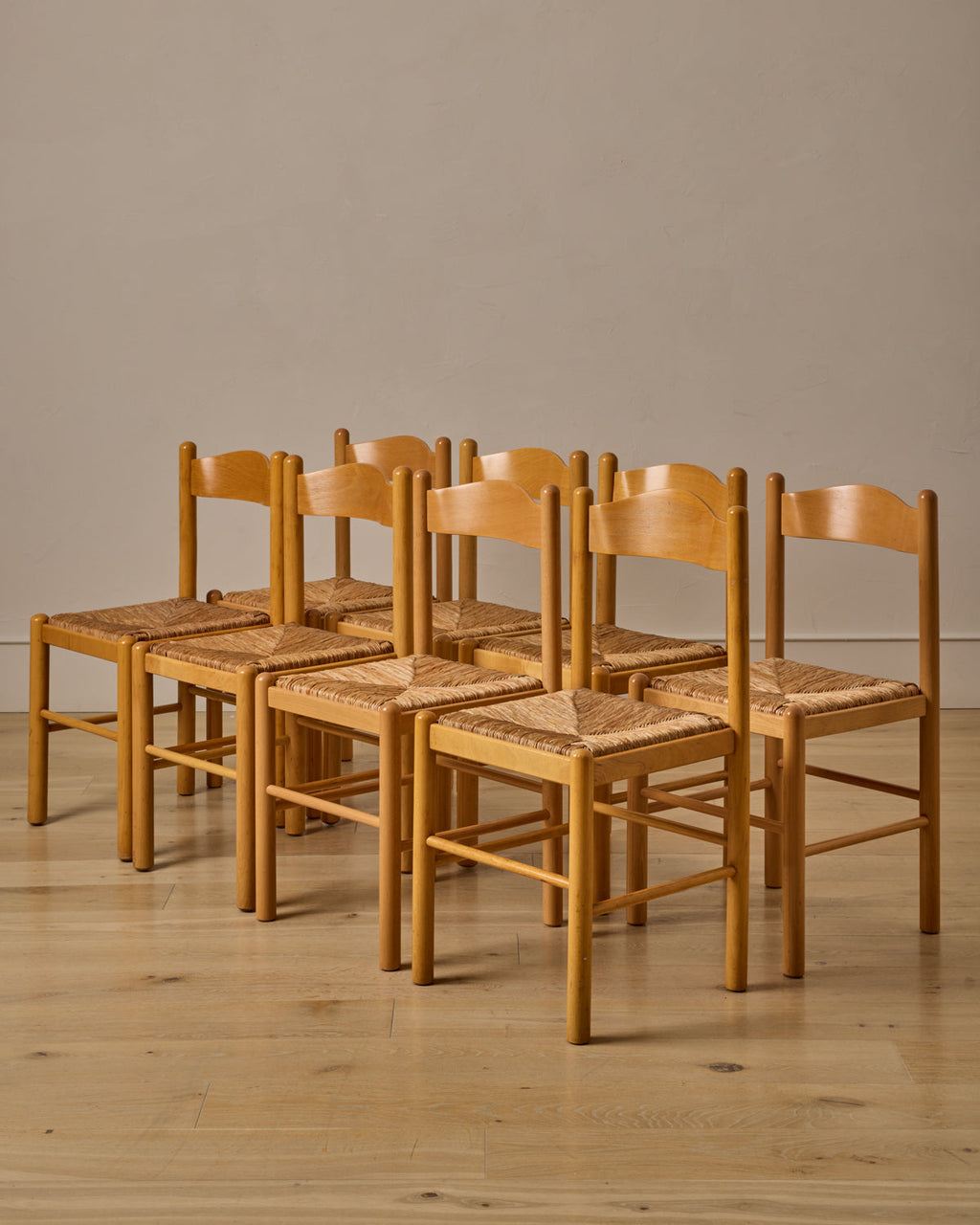 Lostine - Rush Dining Chairs - Set of 8