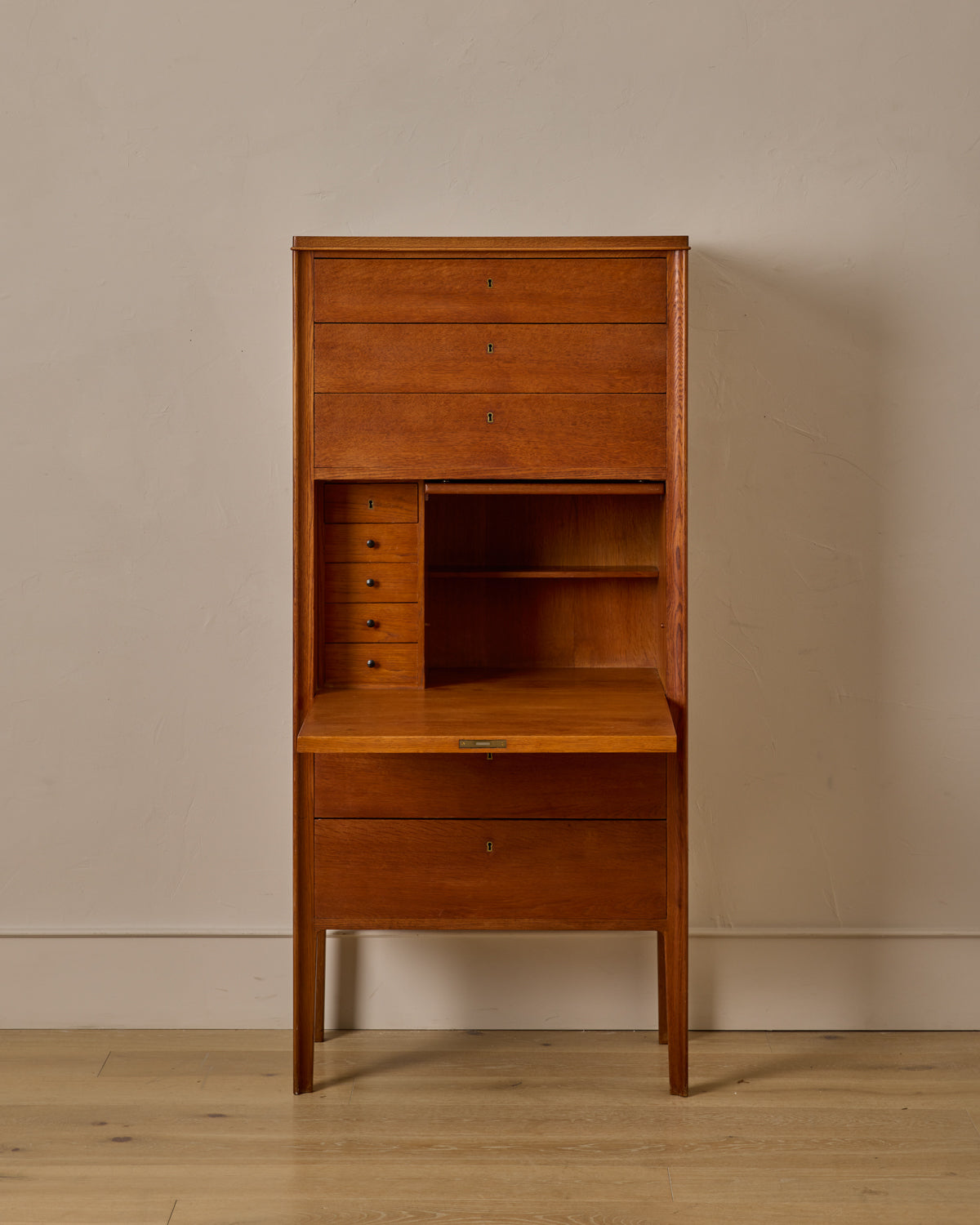 Lostine - 1940s Danish Dressing Cabinet with Mirror