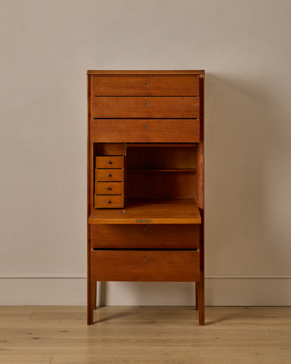 Lostine - 1940s Danish Dressing Cabinet with Mirror
